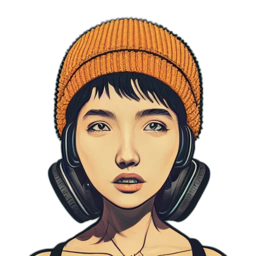 face, hat, mask, cartoon transparent PNG cut-out