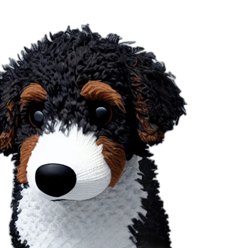 animal, face, staff, 3d render transparent PNG cut-out