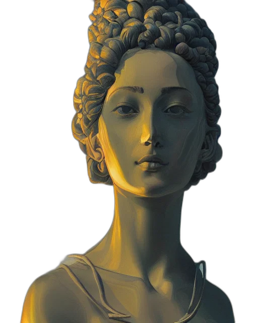 face, crown, jewelry, dress transparent PNG cut-out