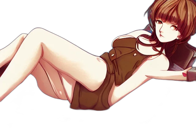 dress, staff, shoes, weapon transparent PNG cut-out