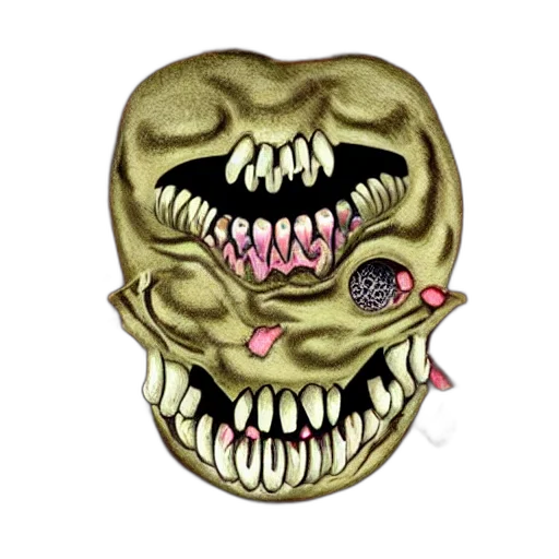 mask, face, creature, jewelry transparent PNG cut-out