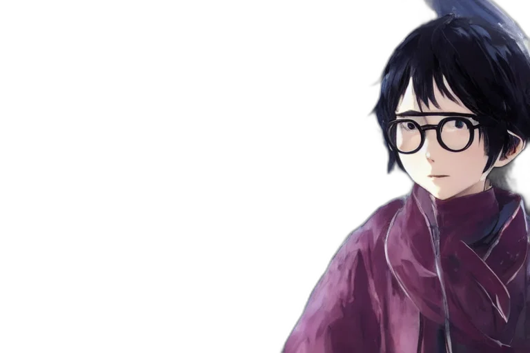 anime, photorealistic, concept art, fantasy art, monochrome, dark, concept, art transparent PNG cut-out