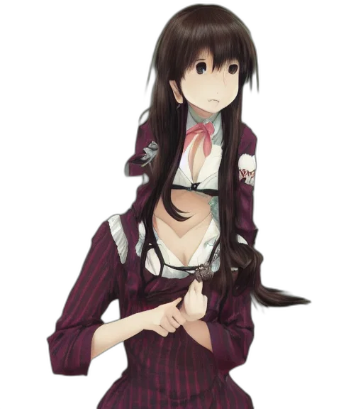 dress, jacket, staff, robot transparent PNG cut-out