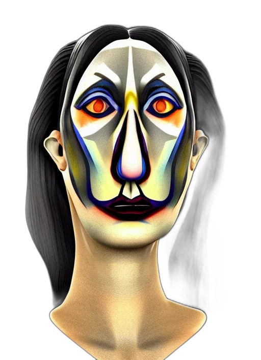 mask, face, jewelry, robot transparent PNG cut-out