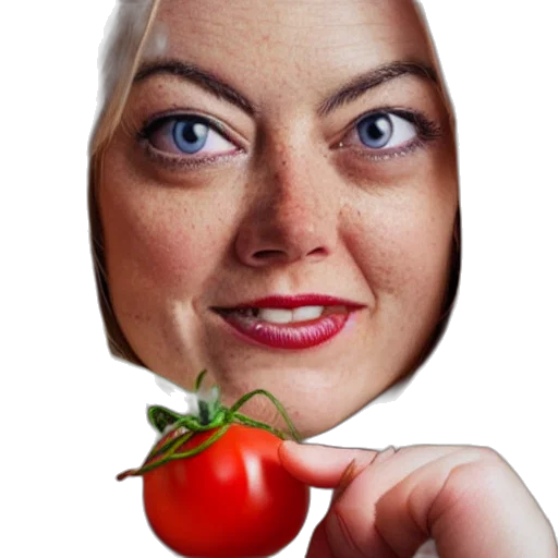 face, food, mask, crown, photorealistic, 3d render, concept art, pixel art transparent PNG cut-out