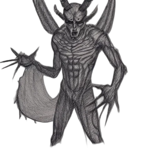 creature, animal, dragon, staff, concept art, fantasy art, pencil sketch, comic book art transparent PNG cut-out
