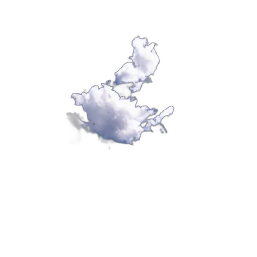 dragon, hair, staff, umbrella, 3d render, vaporwave, concept art, fog transparent PNG cut-out