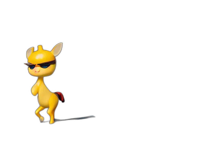 animal, staff, creature, dragon, 3d render, concept art, pixel art, cartoon transparent PNG cut-out