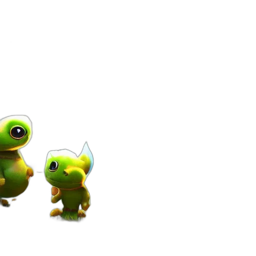 dragon, creature, animal, staff, 3d render, concept art, photorealistic, pixel art transparent PNG cut-out