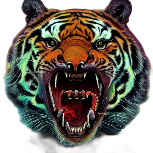 animal, creature, mask, face, photorealistic, concept art, 3d render, watercolor transparent PNG cut-out
