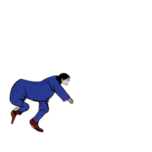 creature, jacket, shoes, animal, pixel art, cartoon, concept art, comic book art transparent PNG cut-out