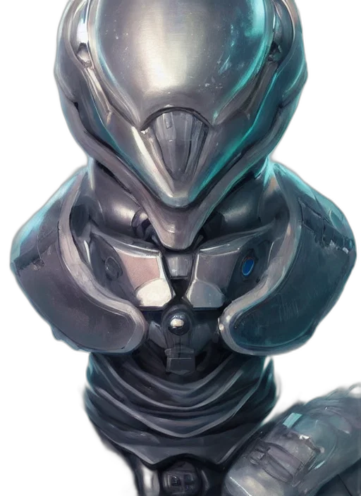 robot, mask, face, creature, concept art, 3d render, fantasy art, comic book art transparent PNG cut-out