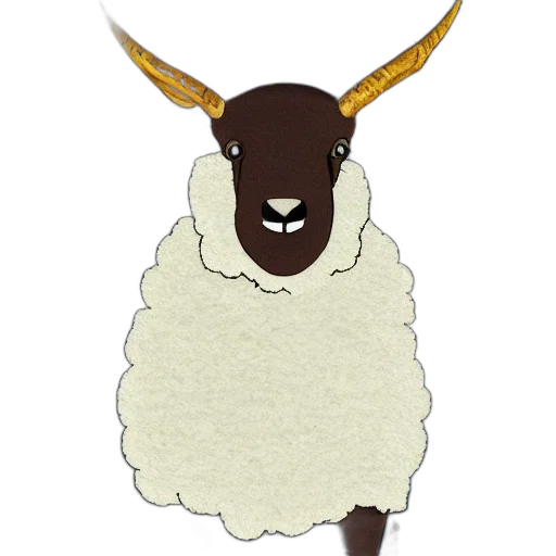 animal, pixel art, 3d render, concept art, portrait, gordon, ramsay, ram transparent PNG cut-out