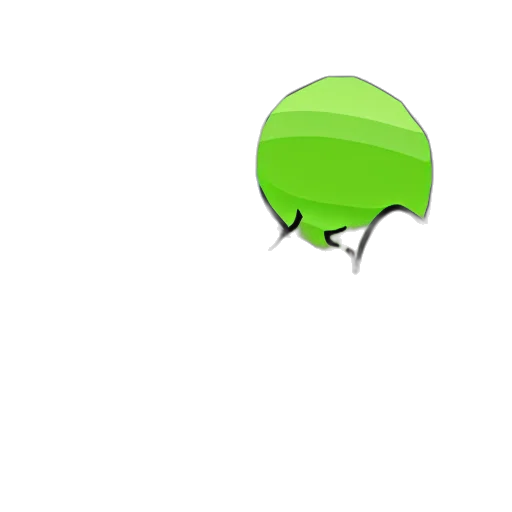 hat, umbrella, staff, weapon, 3d render, pixel art, concept art, green transparent PNG cut-out