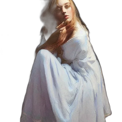 dress, face, crown, jacket, concept art, oil painting, photorealistic, fantasy art transparent PNG cut-out