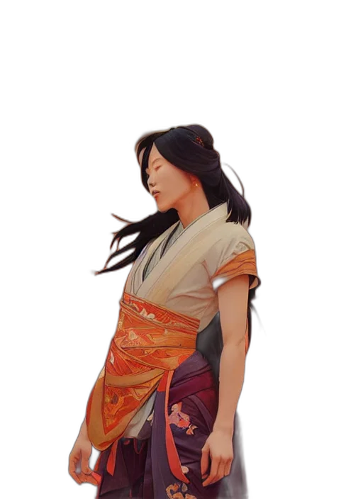 dress, staff, photorealistic, oil painting, concept art, pixel art, rain, forest transparent PNG cut-out