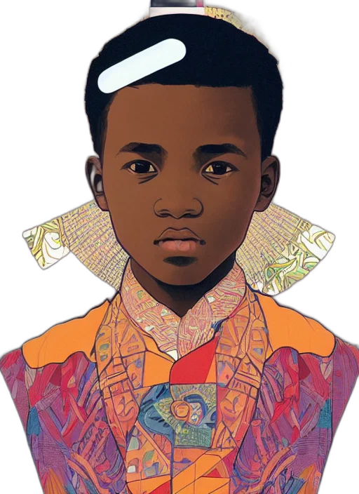 face, jacket, cartoon, comic book art, concept art, anime, colourful, upper transparent PNG cut-out