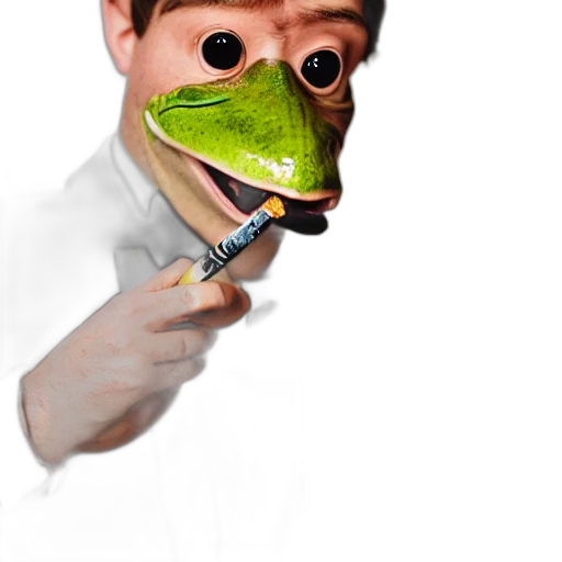 mask, staff, face, creature transparent PNG cut-out