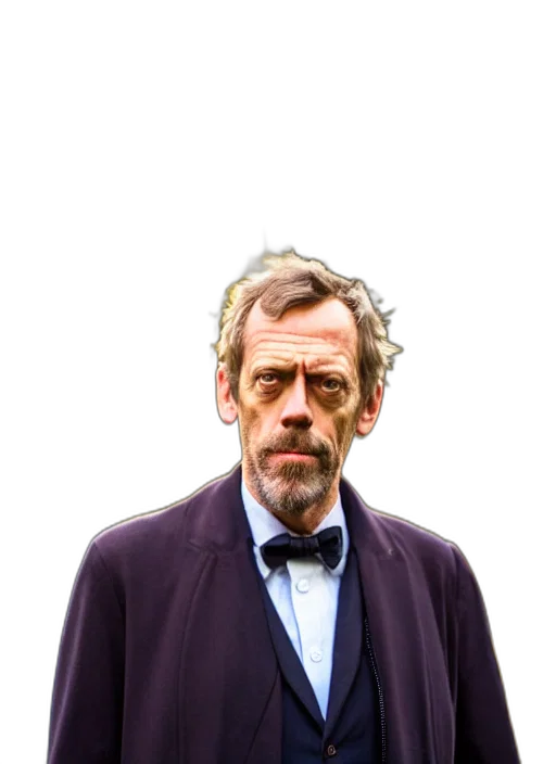 jacket, face, staff, umbrella transparent PNG cut-out