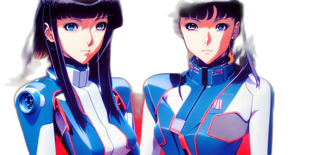 jacket, robot, anime, concept art transparent PNG cut-out