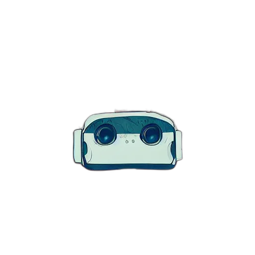 robot, mask, face, car, vaporwave, 3d render, cyberpunk, concept art transparent PNG cut-out