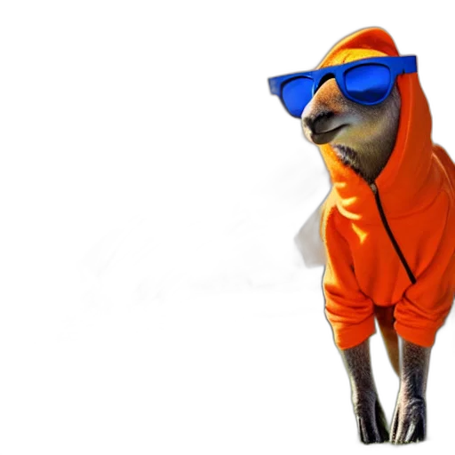 jacket, animal, staff, creature transparent PNG cut-out