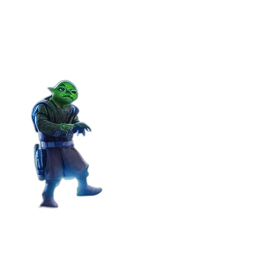 creature, weapon, staff, jacket, 3d render, concept art, pixel art, fantasy art transparent PNG cut-out