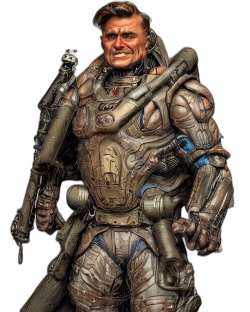 robot, weapon, face, staff transparent PNG cut-out