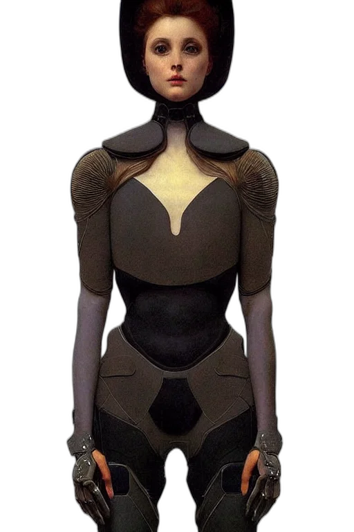 dress, robot, mask, jacket, concept art, 3d render, comic book art, fantasy art transparent PNG cut-out