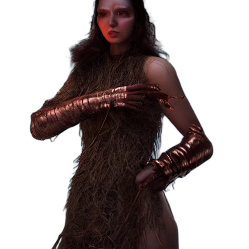 dress, staff, sword, weapon transparent PNG cut-out