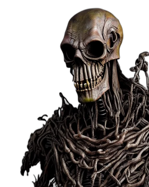 mask, creature, robot, face, 3d render, concept art, photorealistic, comic book art transparent PNG cut-out
