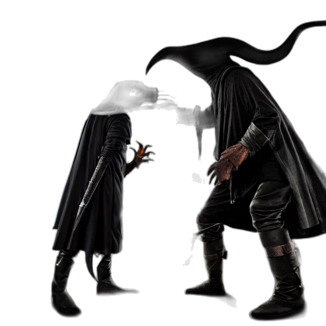 mask, staff, concept art, 3d render transparent PNG cut-out