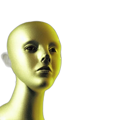 mask, face, robot, creature, 3d render, photorealistic, concept art, outer space transparent PNG cut-out