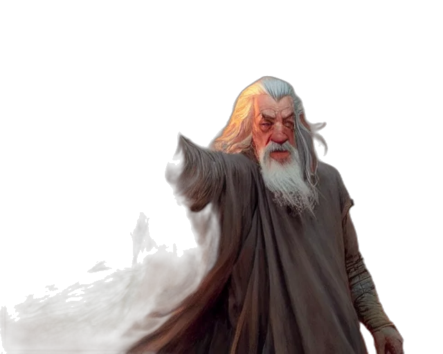 dragon, staff, concept art, fantasy art transparent PNG cut-out