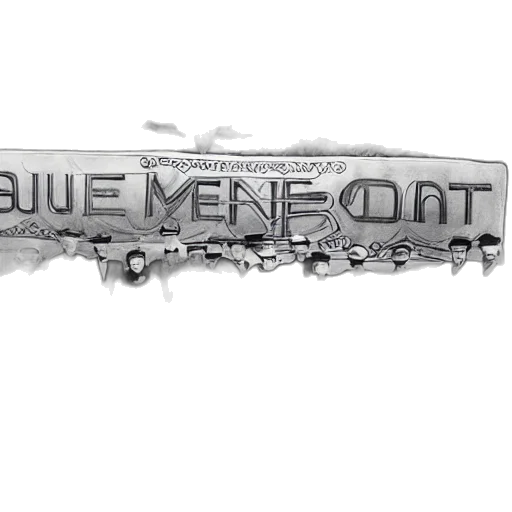 concept art, 3d render, comic book art, cartoon, monochrome, year transparent PNG cut-out
