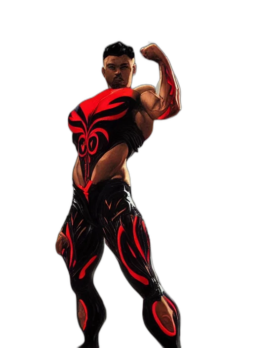 concept art, comic book art, 3d render, fantasy art transparent PNG cut-out