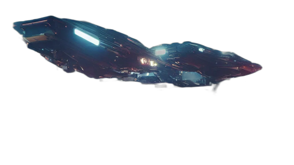 weapon, sword, creature, dragon, concept art, 3d render, cyberpunk, comic book art transparent PNG cut-out
