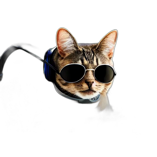 animal, staff, jewelry, hat, photorealistic, 3d render, cartoon, cyberpunk transparent PNG cut-out