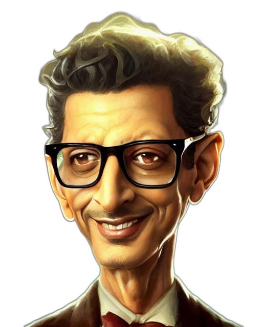 face, staff, cartoon, photorealistic, comic book art, concept art, cute, little transparent PNG cut-out