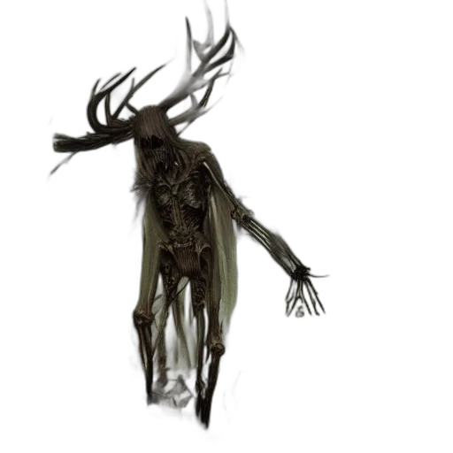 creature, animal, mask, staff transparent PNG cut-out