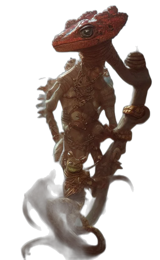 creature, staff, robot, dragon transparent PNG cut-out
