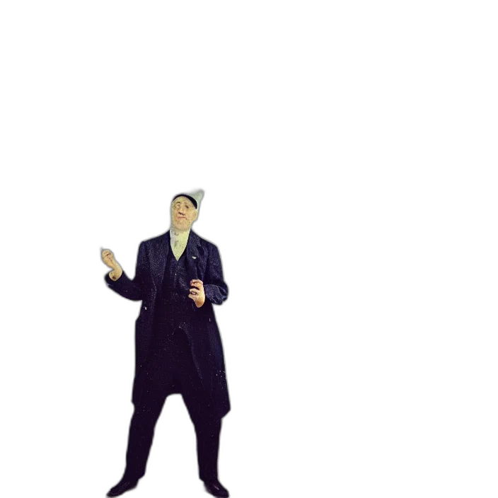 staff, jacket, umbrella, concept art, cartoon, pixel art, 3d render, outer space transparent PNG cut-out