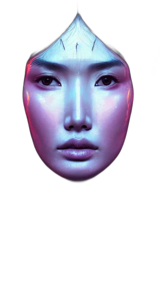 face, mask, robot, jewelry transparent PNG cut-out