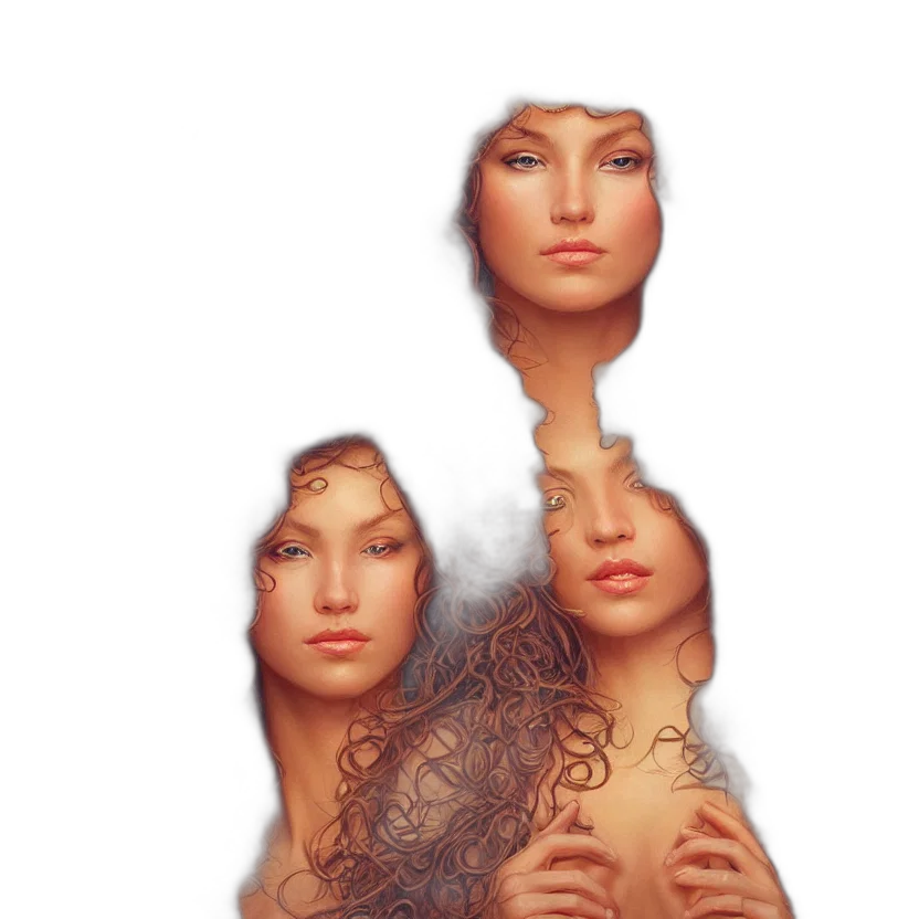 jewelry, face, crown, dress transparent PNG cut-out
