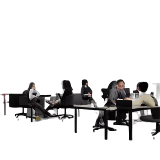 staff, furniture, 3d render, concept art transparent PNG cut-out
