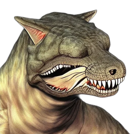 creature, animal, dragon, face transparent PNG cut-out