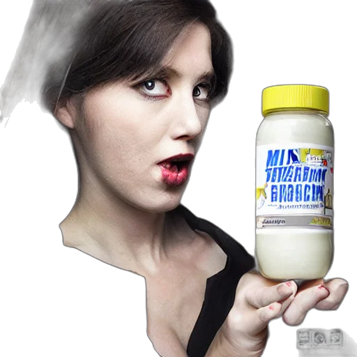 bottle, food, photorealistic, milk transparent PNG cut-out