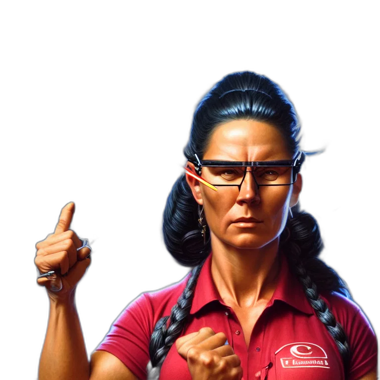 staff, photorealistic, oil painting, concept art, epic, portrait, slightly, muscular transparent PNG cut-out