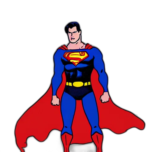 comic book art, concept art, cartoon, pixel art transparent PNG cut-out