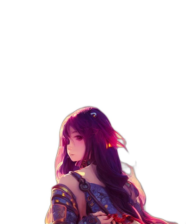 dress, crown, weapon, dragon, pixel art, fantasy art, anime, concept art transparent PNG cut-out